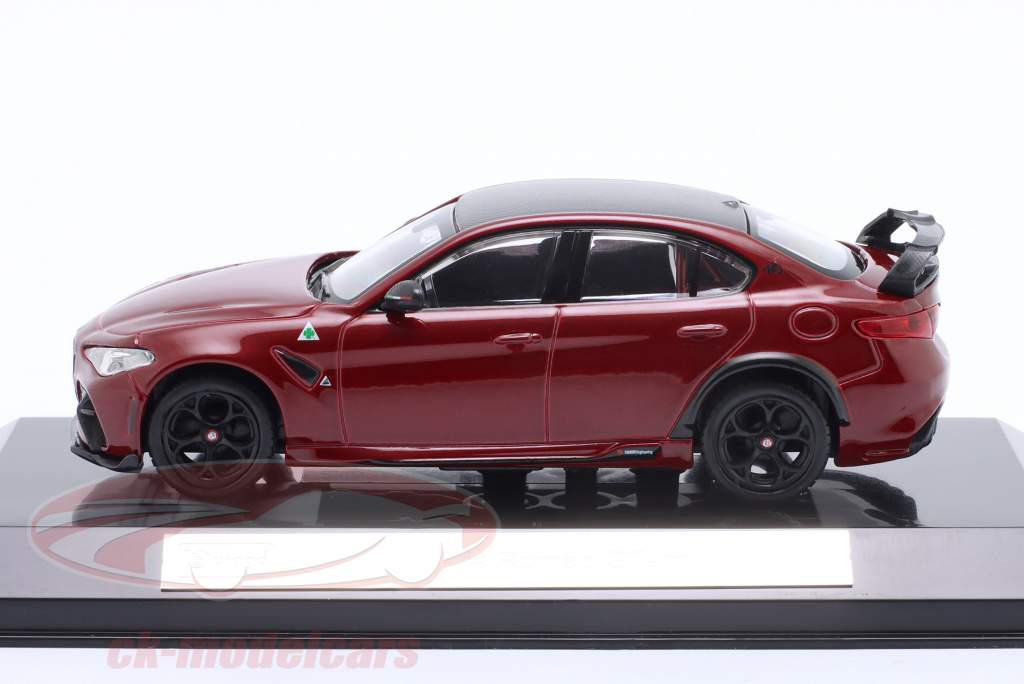 Alfa Romeo Giulia GTAm 建設年 2020 ジータ 赤 メタリック 1:43 Bburago