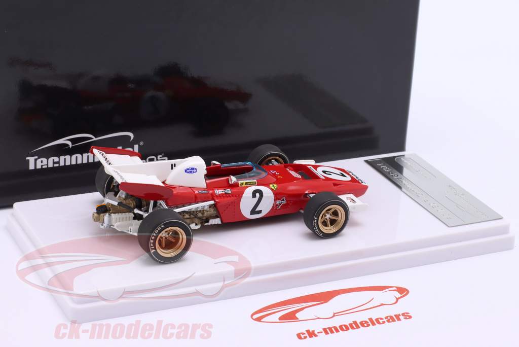 Jacky Ickx Ferrari 312B2 #2 Sieger Niederlande GP Formel 1 1971 1:43 Tecnomodel