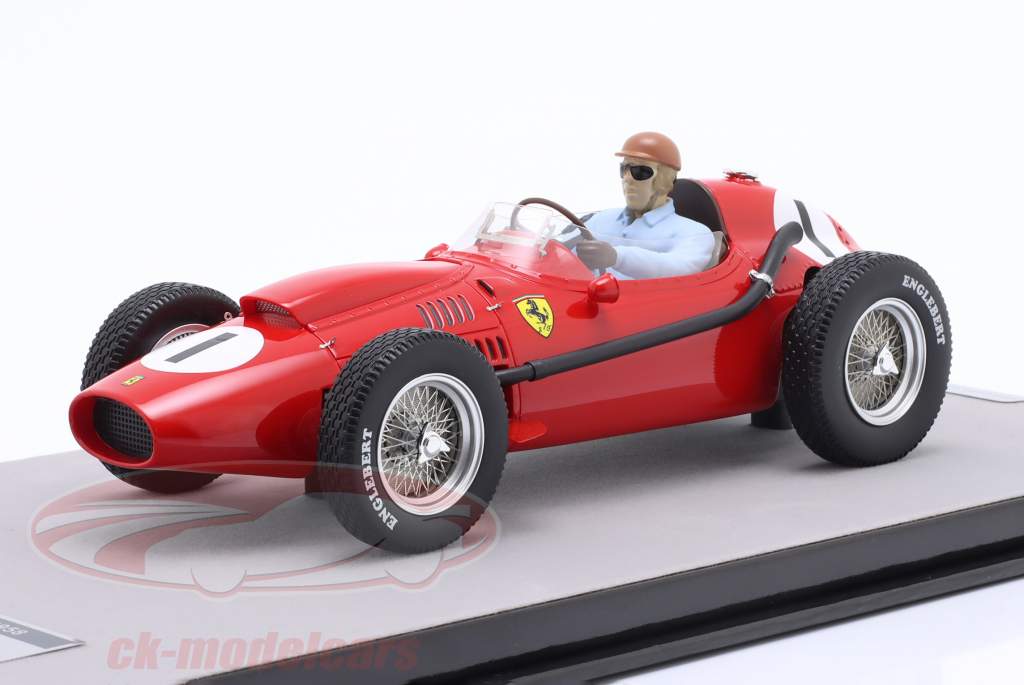 Peter Collins Ferrari 246 #1 勝者 イギリス人 GP 方式 1 1958 1:18 Tecnomodel