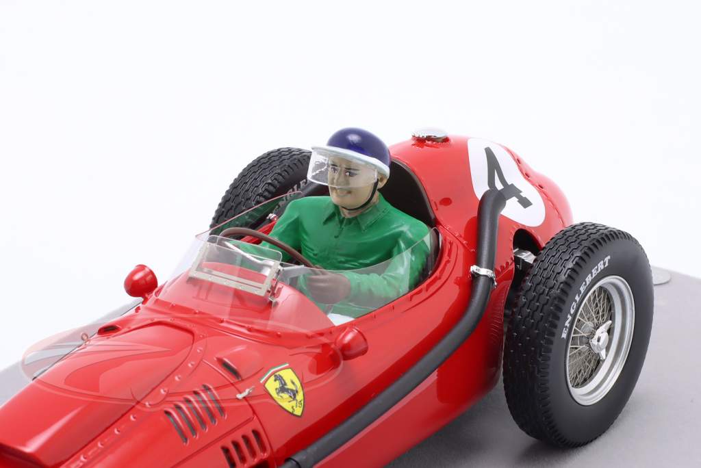 M. Hawthorn Ferrari 246 #4 gagnant France GP formule 1 Champion du monde 1958 1:18 Tecnomodel