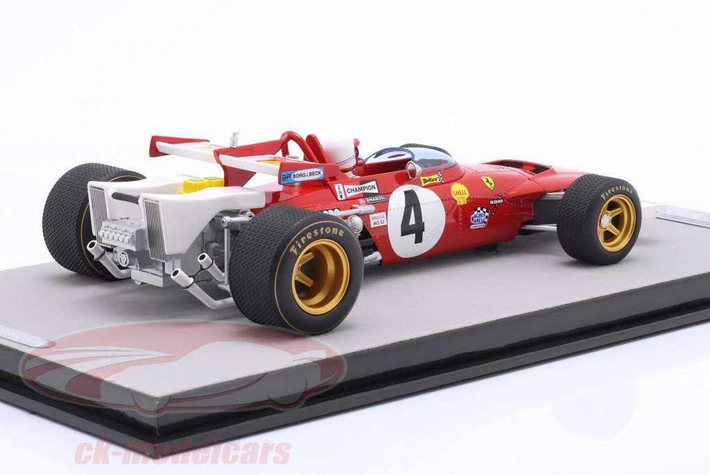 Clay Regazzoni Ferrari 312B #4 winner Italy GP formula 1 1970 1:18 Tecnomodel