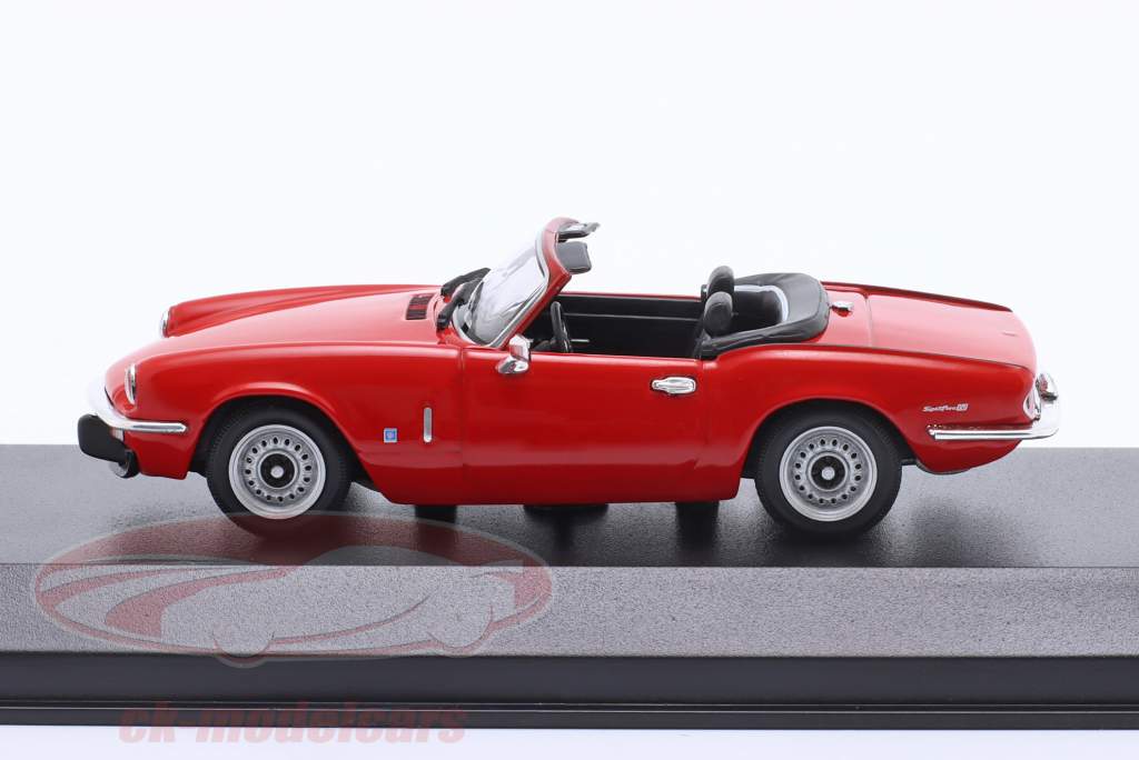 Triumph Spitfire MK4 кабриолет Год постройки 1972 красный 1:43 Minichamps
