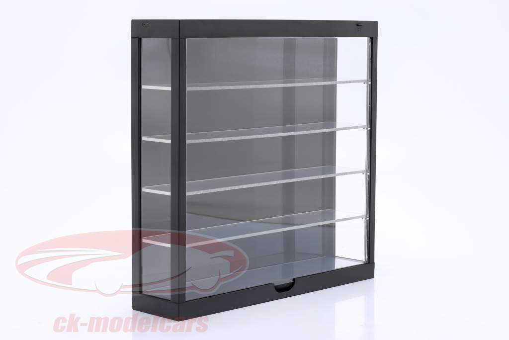 vetrina LED Multicase 5 piani per Modelli nel scala 1:43 / 1:64 nero Triple9