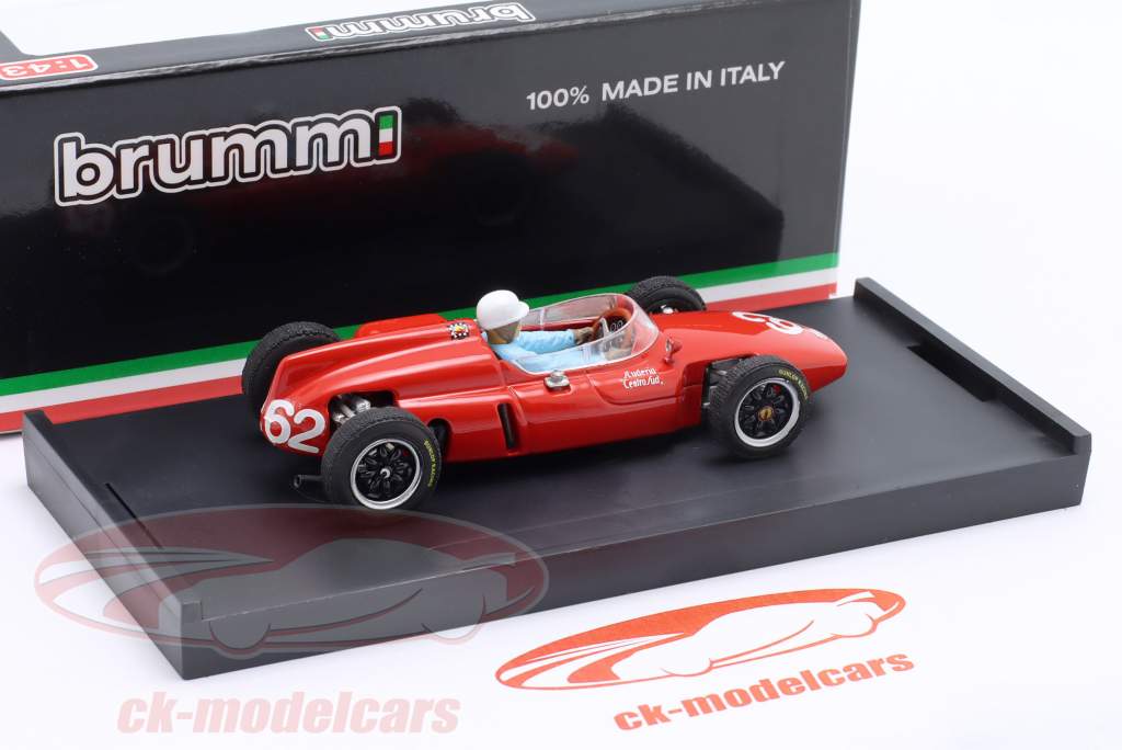 Lorenzo Bandini Cooper T53 #62 Italien GP Formel 1 1961 mit Fahrerfigur 1:43 Brumm