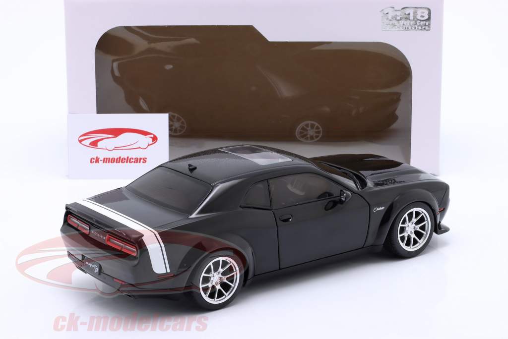 Dodge Challenger SRT Hellcat Redeye Black Ghost 建设年份 2023 黑色的 1:18 Solido