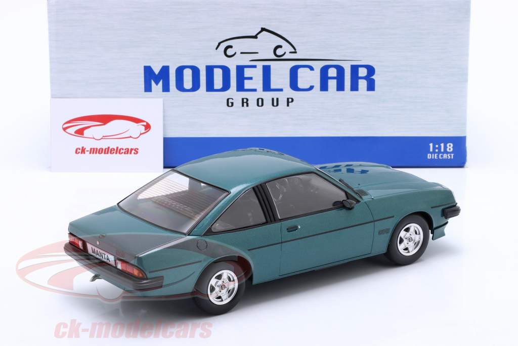 Opel Manta B GT/E 緑 メタリック 1:18 ModelCar Group