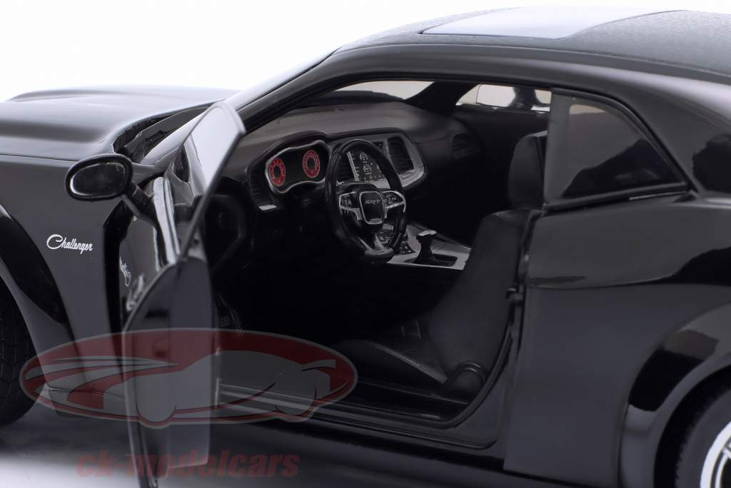 Dodge Challenger SRT Hellcat Redeye Black Ghost 建设年份 2023 黑色的 1:18 Solido