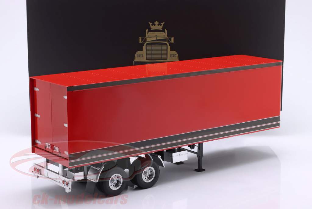 Road Kings 1:18 semi-trailer red / black RK180166 model car