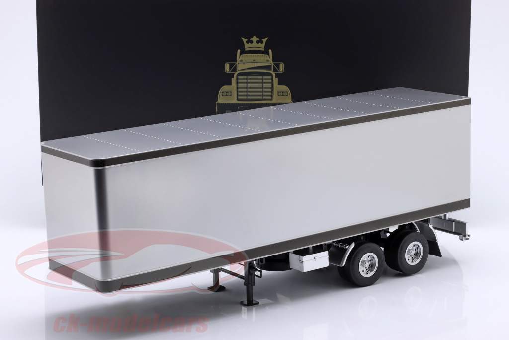 oplegger zilver / zwart 1:18 Road Kings