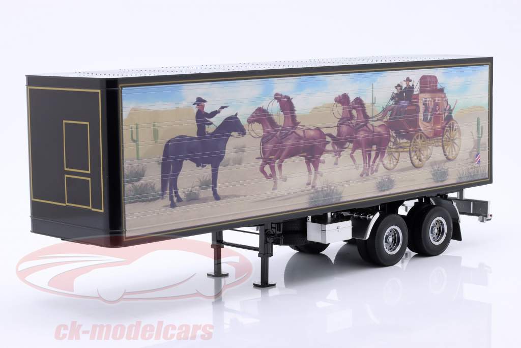 semi-trailer Wild West black 1:18 Road Kings