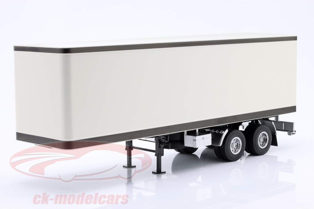 semi-remorque blanc / noir 1:18 Road Kings