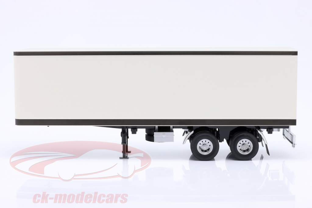 semi-trailer white / black 1:18 Road Kings