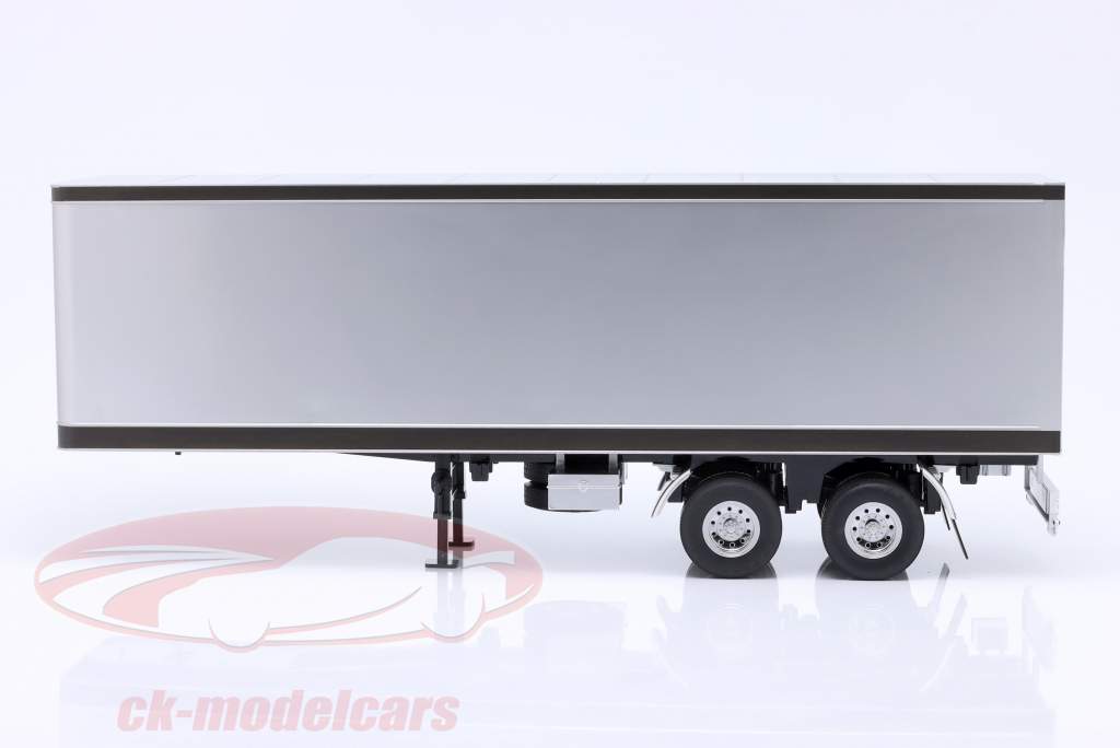semirimorchio argento / nero 1:18 Road Kings