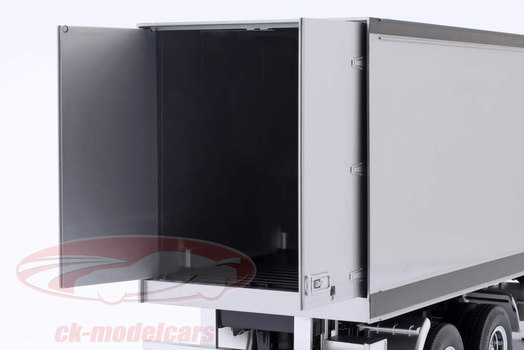 semirimorchio argento / nero 1:18 Road Kings