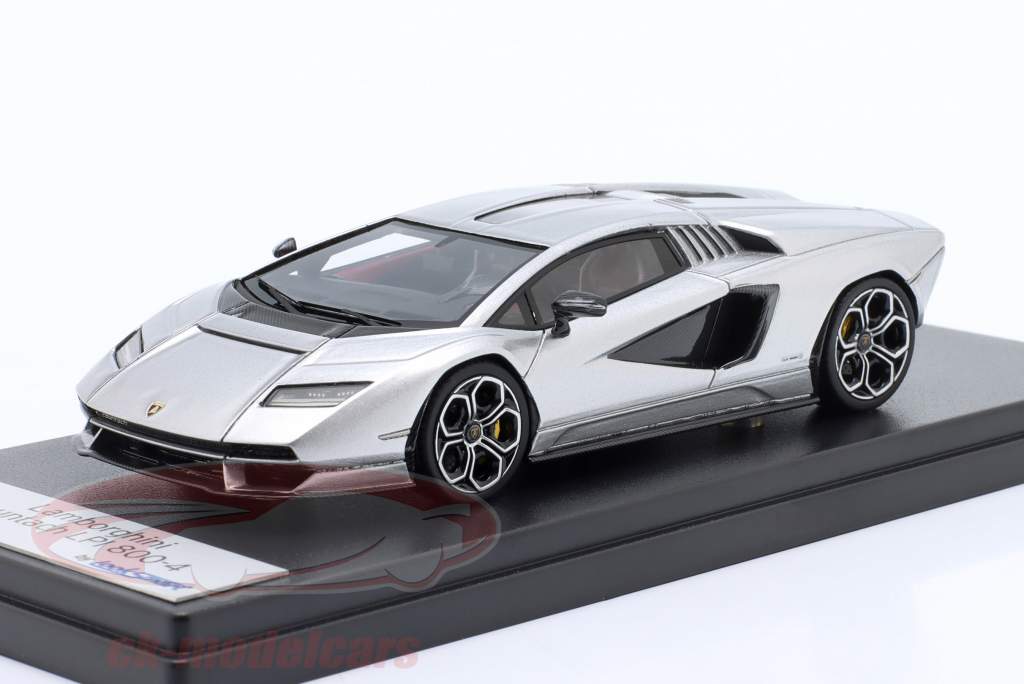 Lamborghini Countach LPI 800-4 Anno di costruzione 2022 luna argento 1:43 LookSmart