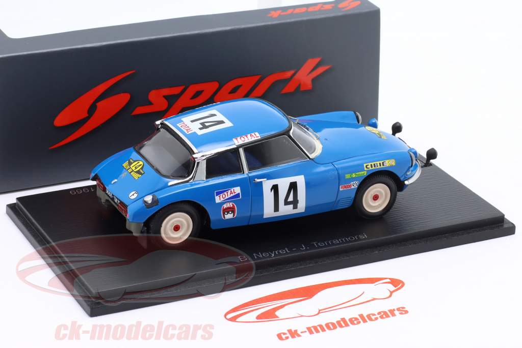 Citroen DS 21 Prototyp #14 vinder samle Marokko 1969 Neyret, Terramorsi 1:43 Spark