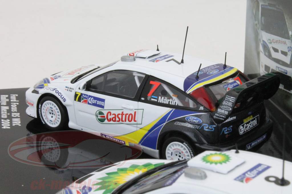 未開封 1/43 MINICHAMPS Ford Focus WRC Minichamps 1:43 Ford Focus RS WRC #5 Rally Acropolis 2002