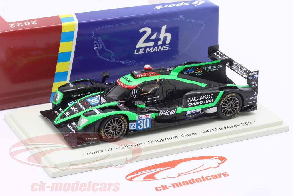 Oreca 07 #30 24h LeMans 2022 Duqueine Team 1:43 Spark
