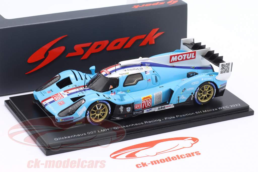 Spark 1:43 Glickenhaus 007 LMH #708 Pole Position 6h Monza