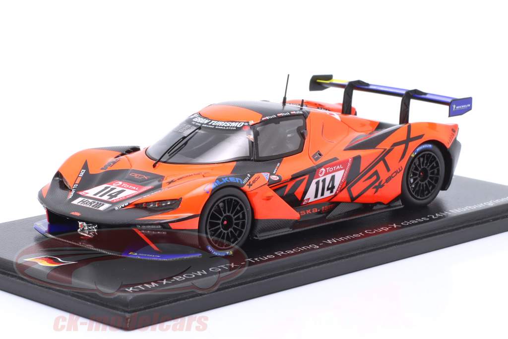Spark 1:43 KTM X-Bow GTX #114 winner Cup-X Class 24h