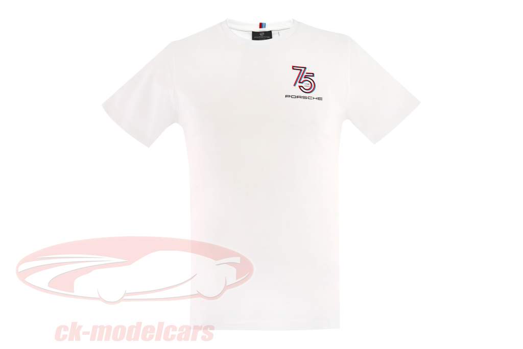 Porsche camiseta 75 Años blanco