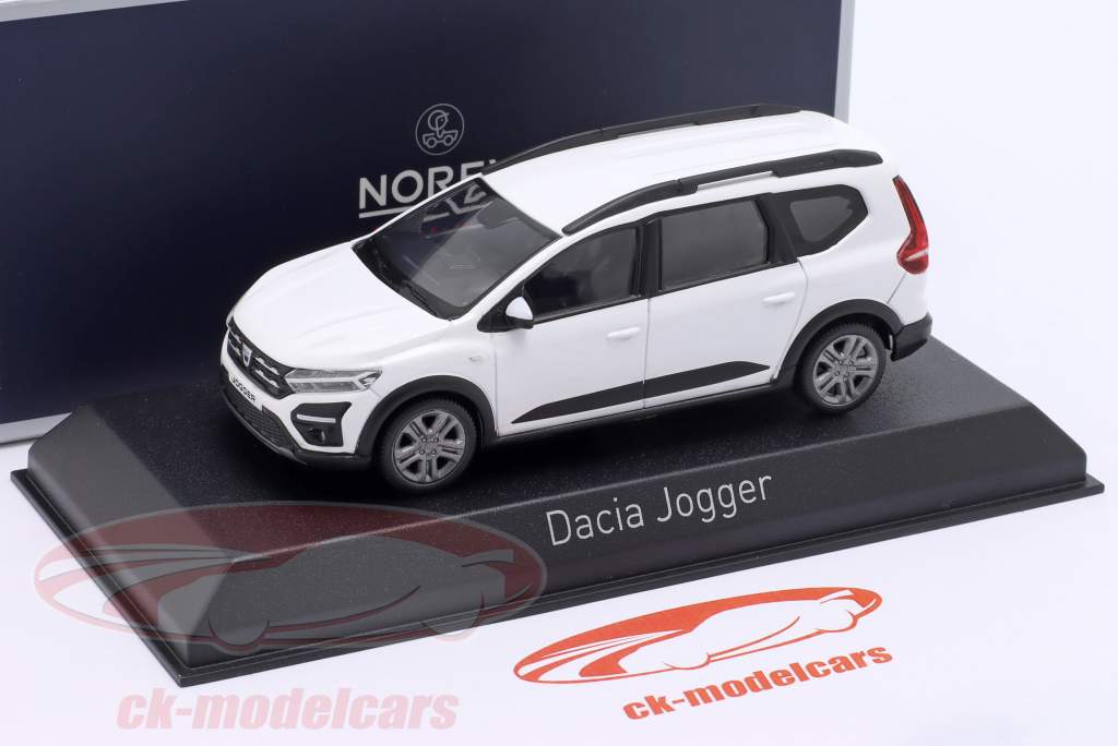 Dacia Jogger Bouwjaar 2022 gletsjer wit 1:43 Norev
