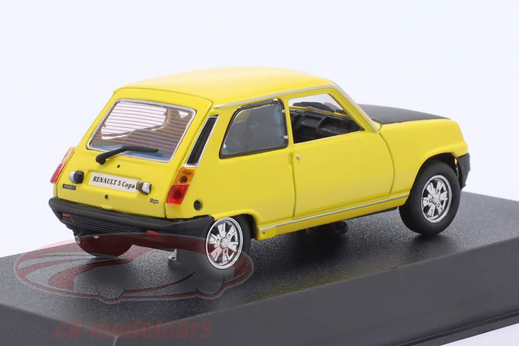 Renault 5 (R5) Copa Année de construction 1980 jaune tournesol 1:43 Norev