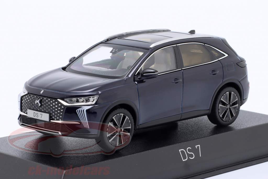 DS 7 Année de construction 2022 bleu saphir 1:43 Norev