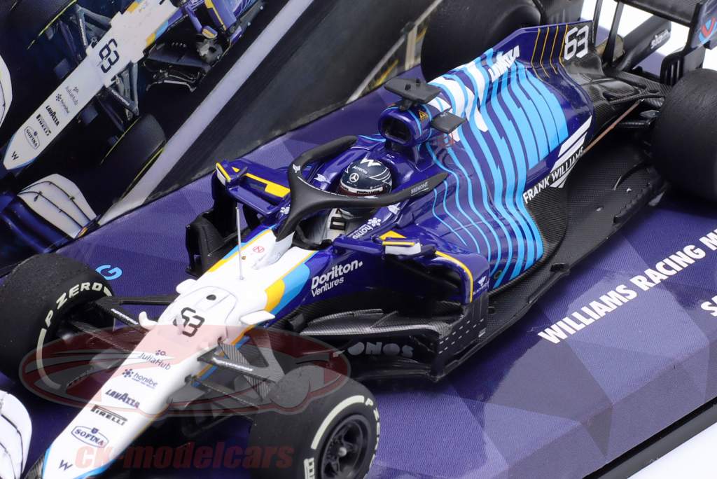 Minichamps 1:43 George Russell Williams FW43B #63 Saudi