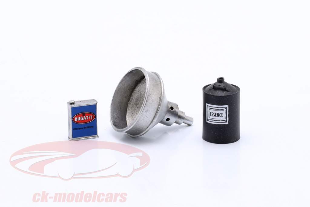 メカニック Lucien の 白 コンビナゾン 1930年代 年 形 1:18 LeMansMiniatures