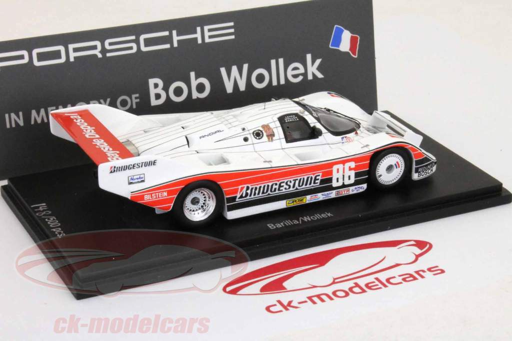 保时捷962＃86百味/ Wollek得主IMSA赛迈阿密1986年1时43分星火