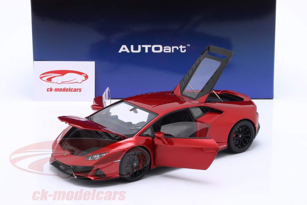 ※新品同様品★AUTOart Lamborghini Huracan AUTOart 1:18 Lamborghini Huracan Evo 建設年 2019 赤 79213