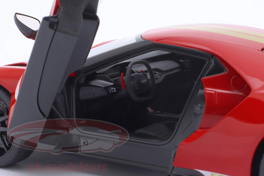 Ford GT 64 prototype Alan Mann Heritage Edition 2022 rød 1:18 AUTOart