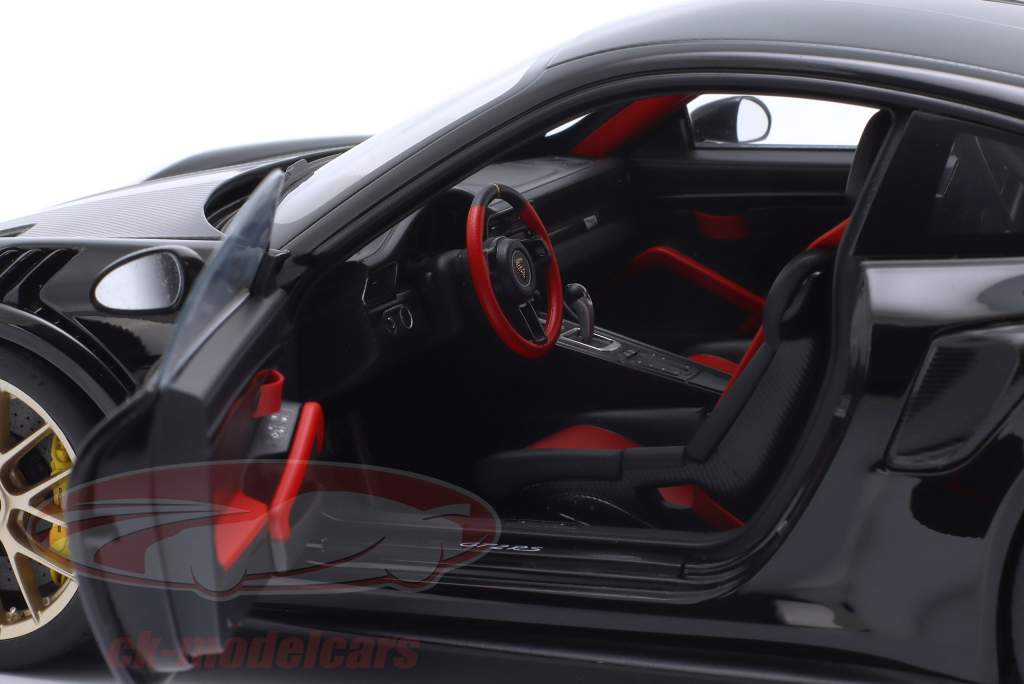 Porsche 911 (991 II) GT2 RS Weissach pakke 2017 sort 1:18 AUTOart