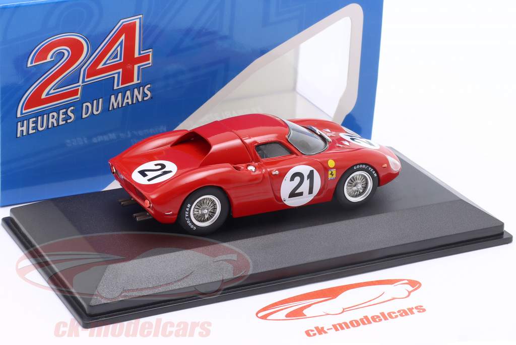 Ferrari 250 LM #21 ganador 24h LeMans 1965 Rindt, Gregory, Hugus 1:43 Ixo