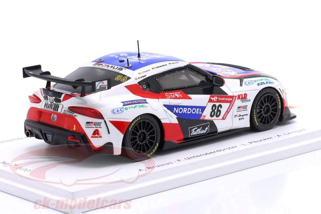 Toyota GR Supra GT4 #86 3ro En clase 24h Nürburgring 2022 1:43 Spark