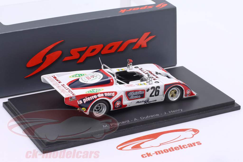 Chevron B36 #26 gagnant Classe S2.0 24h LeMans 1977 ROC 1:43 Spark