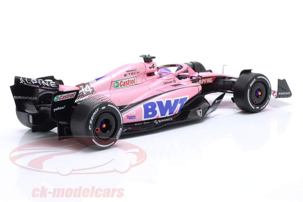 Fernando Alonso Alpine A522 #14 Bahrain GP formula 1 2022 1:18 Solido
