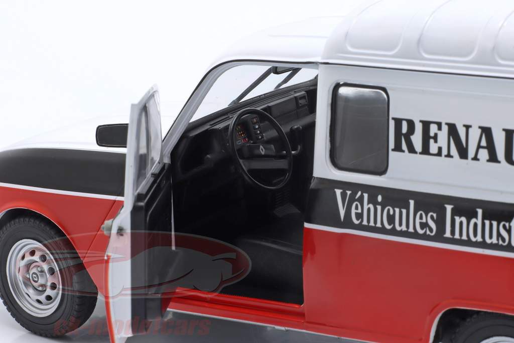 Renault R4F4 Renault Service 建設年 1988 白 / 赤 / 黒 1:18 Solido