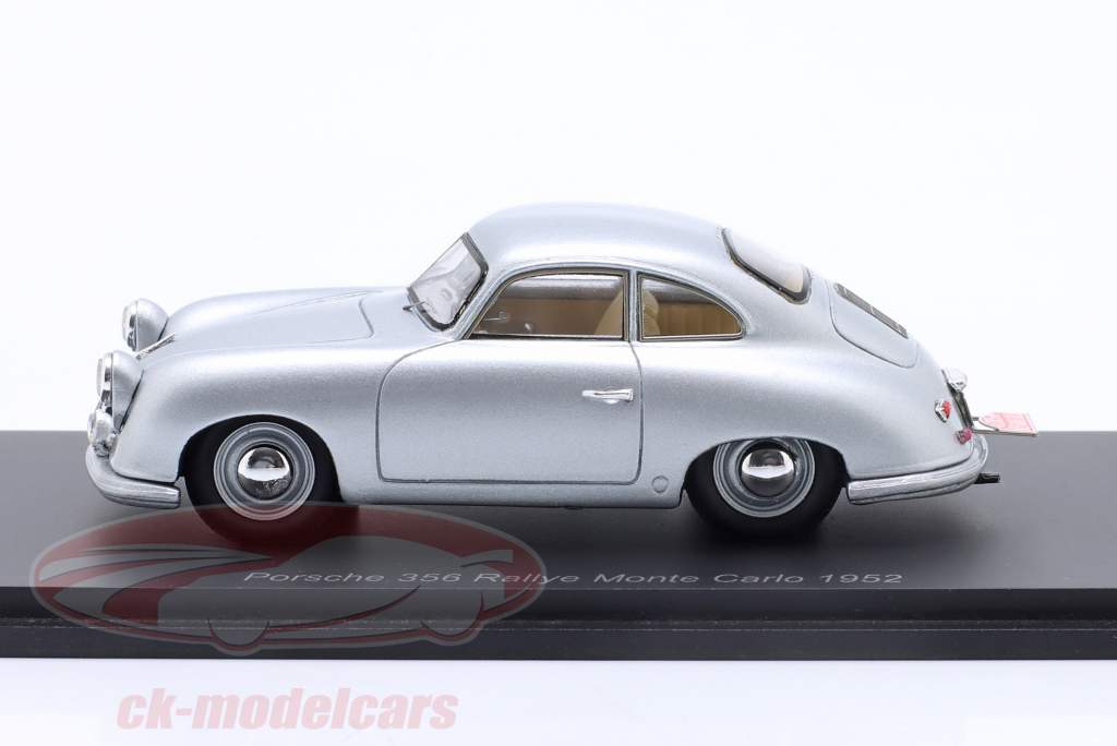 Porsche 356A 1300 #285 Rallye Monte Carlo 1952 van de Kaart, Swaters 1:43 Spark