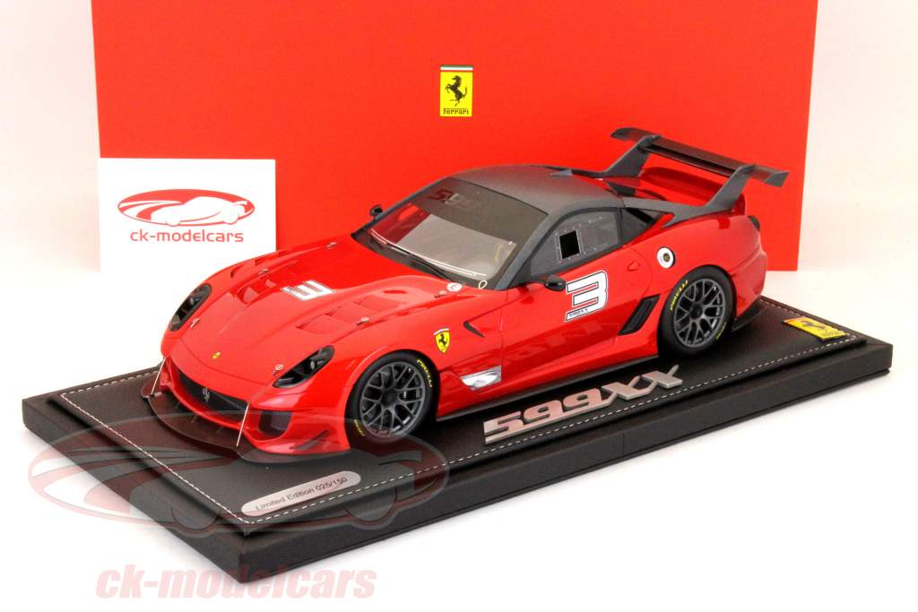 BBR Models 599XX レッド 1/18 2010 120台限定 BBR Models 599XX レッド 1/18 2010 120台限定 - メルカリ