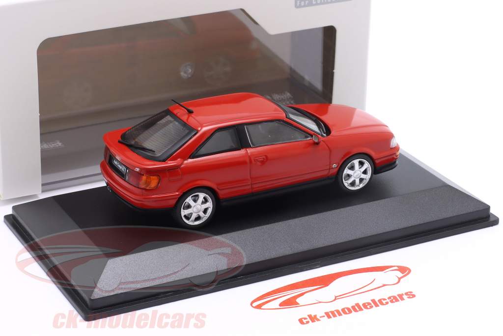 Audi S2 Coupe Año de construcción 1992 rojo 1:43 Solido