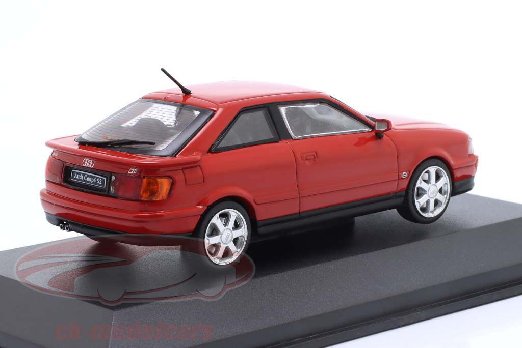 Audi S2 Coupe Année de construction 1992 rouge 1:43 Solido