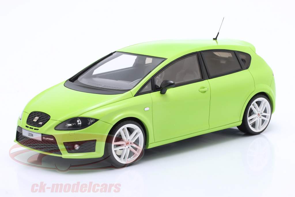 Seat Leon MK2 Cupra R Baujahr 2010 kiwi grün 1:18 OttOmobile