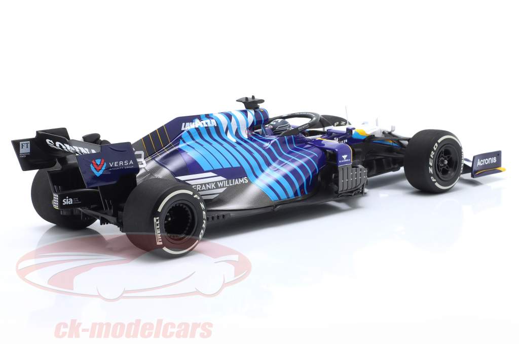 G. Russell Williams FW43B #63 Arabia Saudita Arabia GP fórmula 1 2021 1:18 Minichamps
