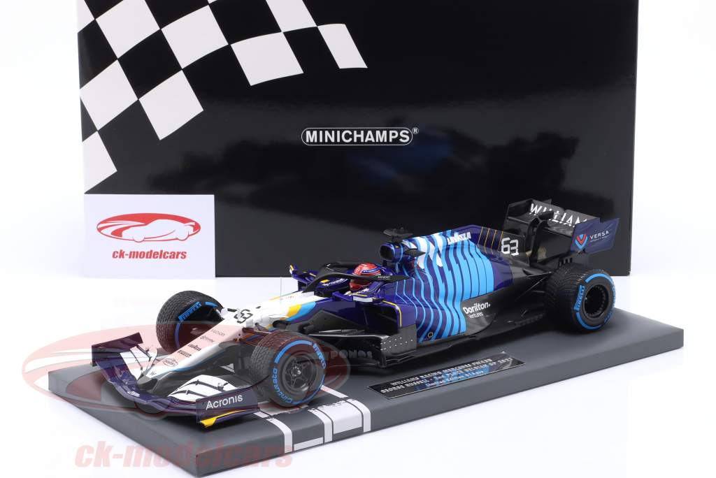 MINICHAMPS ミニチャンプス 18 FW43B ラッセル スパ 2位 MINICHAMPS ミニチャンプス 18 FW43B ラッセル スパ 2位