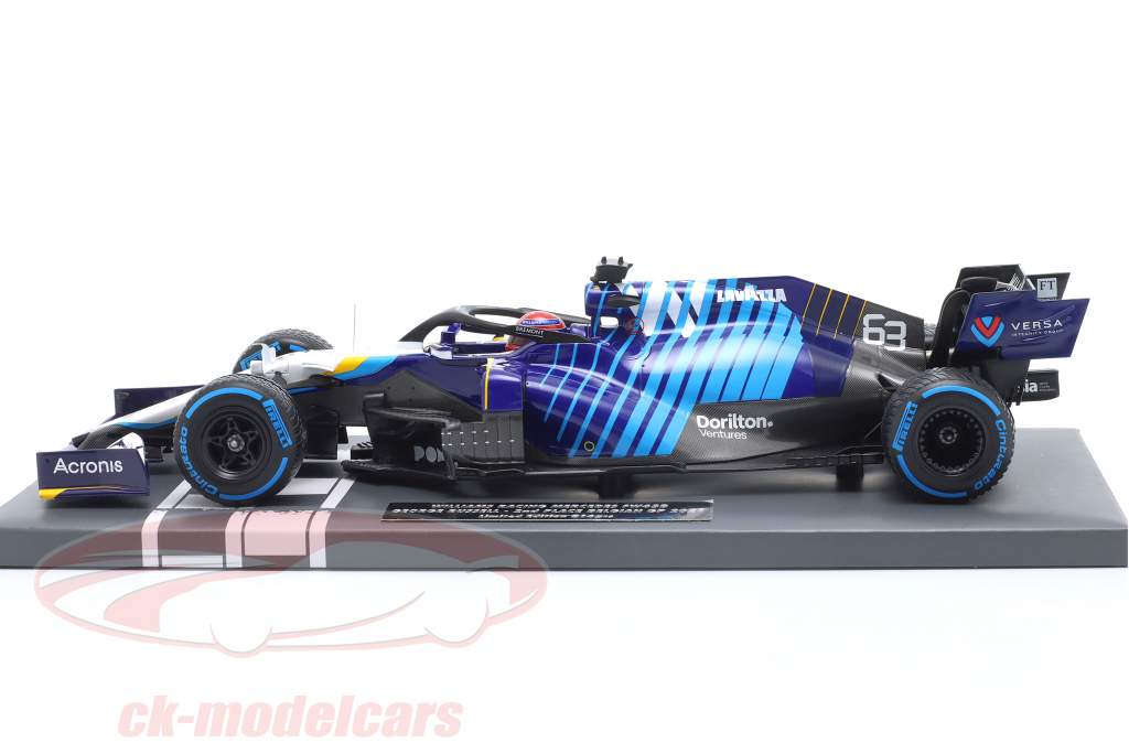 ミニチャンプス ウィリアムズ FW43B ジョージ・ラッセル ベルギーGP 2位 ミニチャンプス ウィリアムズ FW43B ジョージ・ラッセル