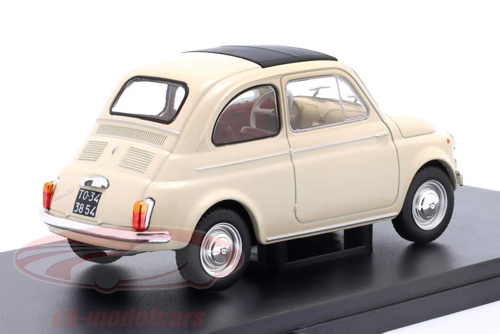 Fiat 500D Année de construction 1960 beige 1:24 Ixo