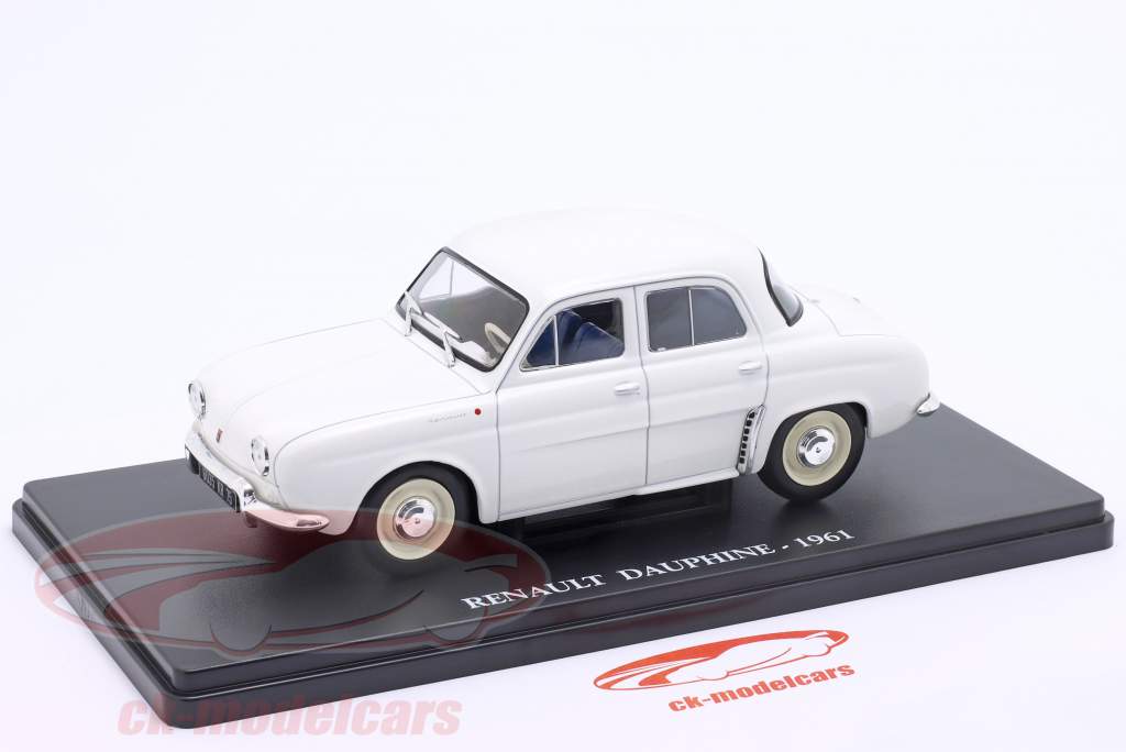 Renault Dauphine Année de construction 1961 blanc 1:24 Ixo