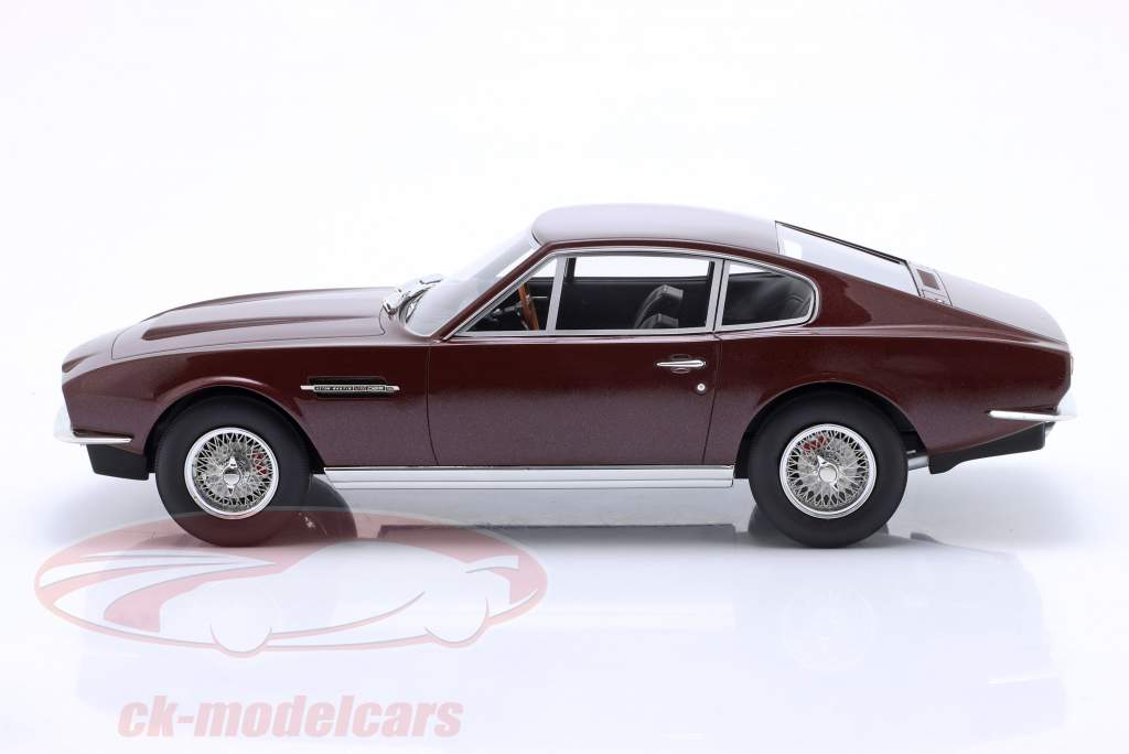 Aston Martin DBS Vantage Год постройки 1967-1972 темно-красный металлический 1:18 Cult Scale